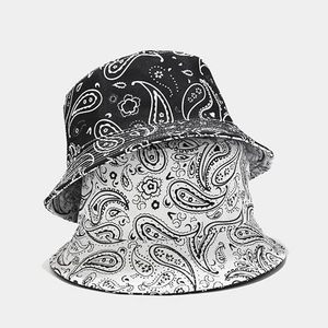 Reversible Bucket Hats Custom 100% Cotton Retro Pattern Bucket Hat for Unisex Unique Style Bucket Hats - Product Image 4