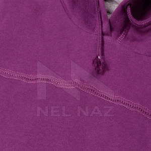 Sudadera con capucha extragrande con logotipo personalizado para hombre y unisex, sudadera morada lisa de algodón para invierno, Sudadera con capucha personalizada para hombre - Product Image 4