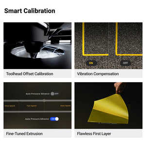 Nueva Impresora 3D Snapmaker U1 de Doble Extrusor, Impresora Industrial de Etiquetas de Alta Velocidad, Resina PLA, USB/WiFi, Prototipado para Laboratorio Dental - Product Image 4