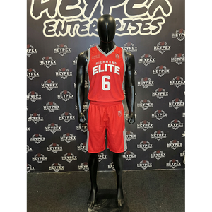 Uniformes de basket-ball pour jeunes de haute qualité personnalisés, maillots de basket-ball de compétition professionnels, impression numérique sur des chemises en mesh - Product Image 1