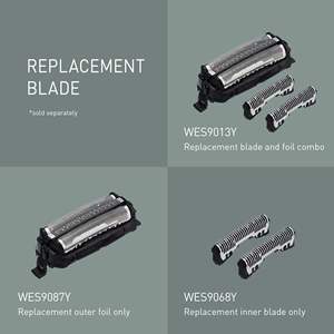 Afeitadora Eléctrica Compacta para Hombre de 3 Cuchillas, Uso en Seco y Húmedo, Impermeable con Carga USB IPX7, Afeitadora Facial/Rotatoria, Repuesto Negro - Product Image 5