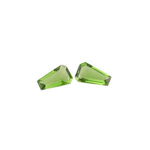 Peridot Hydro QUARTZ jemstone โลงศพหินสำหรับทำเครื่องประดับต่างหูอัญมณีหลวม Handcrafted หินขายส่ง Lot - Product Image 5