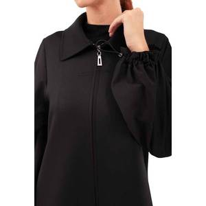 Sporty Waterproof <b>Zip</b>-<b>Up</b> <b>Jacket</b> with Elasticated Cuffs PU & Spandex - Product Image 4