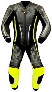 Combinaison de course en cuir pour motards équipement de pilote professionnel vêtements de protection durables vêtements de performance de piste cousus de qualité supérieure - Product Image 5