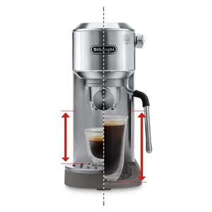 Machine à expresso en métal De Longhi DEDICA Duo EC890 M 1450W, modèle 0132106349 - Product Image 2