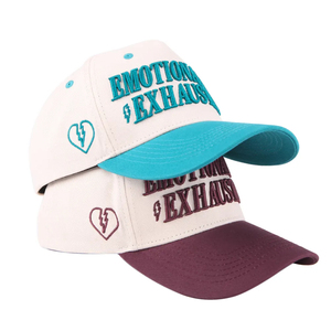 Vente en gros de logo brodé de qualité personnalisée Bord incurvé 5 panneaux Sports de plein air structurés A Frame K Snapback Baseball Hat Cap - Product Image 2