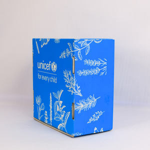 Boîte cadeau en carton ondulé personnalisée de VPN, emballage recyclable avec papier couché pour un usage cadeau haut de gamme et durable - Product Image 3