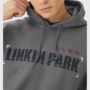 Sudadera con capucha de felpa francesa con estampado de Jersey de gran tamaño personalizado para hombres 2025 bolsillos con cremallera ropa de invierno para hombres - Product Image 4