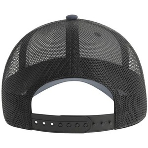 Casquette de camionneur avec logo brodé sur mesure de haute qualité Vente en gros pour hommes 5 panneaux sur le devant Toile de denim à l'arrière en maille de coton tendance Hip Hop - Product Image 6