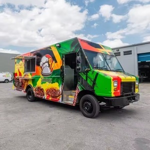 Food Truck 15,7 pieds, carrosserie en aluminium, acier inoxydable, avec plaque chauffante et compartiments isolés, utilisation extérieure - Product Image 2