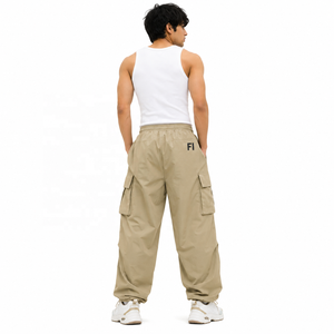 Pantalones Cargo Jogger para Hombre al por Mayor, Cintura Elástica con Cordón, Bolsillos con Solapa Múltiple, Dobladillo Ajustable, Moda Y2K, Proveedor de Ropa Urbana de EE. UU. - Product Image 2