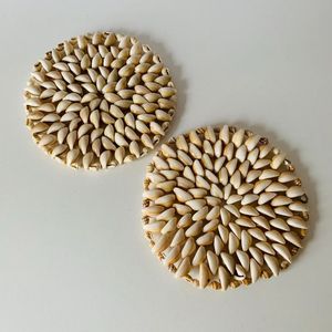 ชุดถาดรองแก้วหวายหวายดีไซน์ทันสมัยดูหรูหราสำหรับบ้านโรงแรมโต๊ะรถไฟเหาะหวาย - Product Image 4