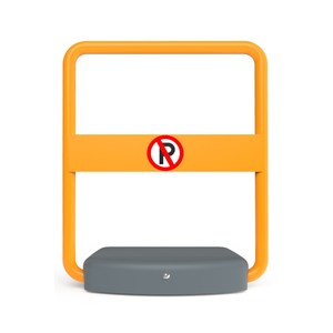 Remote-Controlled Square Type Personal Parking Barrier for Carport and Parking Space <b>Battery</b>-Powered - Product Image 1