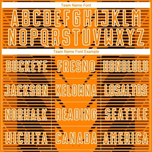 Ensemble de maillots de football personnalisés orange et noir, best-seller, 100% polyester, maille respirante, séchage rapide, logo personnalisé, nom, numéro, OEM - Product Image 5