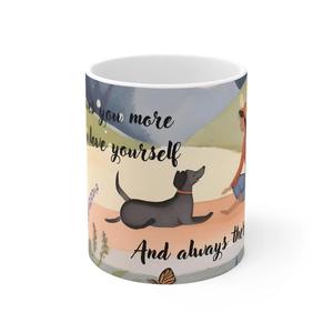 Fabricante al por mayor taza de café de cerámica de porcelana de 11oz, logotipo personalizado impreso, taza de café duradera, regalo perfecto para el hogar - Product Image 1