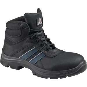 Andy High Safety Boots S3 SRC EN20345 Size 42 Black/Blue Leather by LEMAITRE - Product Image 1