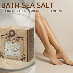 Sal de Baño Herbal de Celidón, Suministro a Granel, Cristales Minerales Marinos Puros, Producto para el Cuidado de la Piel, Fabricante de Letonia, UE, Marca Privada, OEM, ODM - Product Image 3