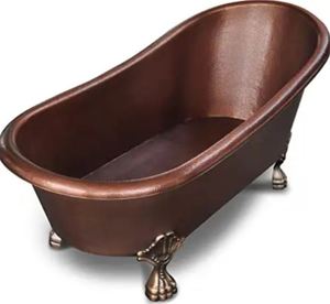 รองเท้าแตะสองชั้นทำจากทองแดงธรรมชาติทำด้วยมือสไตล์โบราณ - Product Image 1