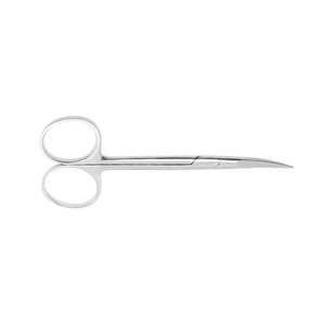 Ciseaux à iris à pointe fine pour une coupe de précision, idéaux pour une utilisation médicale et vétérinaire, instrument médical - Product Image 4