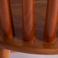 Chaise de salle à manger en bois moderne - Portable et légère pour entrepôt, appartement, restaurant et bureau