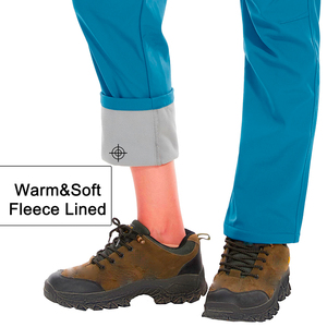 Pantalon softshell femme élégant imperméable respirant pantalon coupe-vent durable hiver randonnée en plein air trekking décontracté - Product Image 4