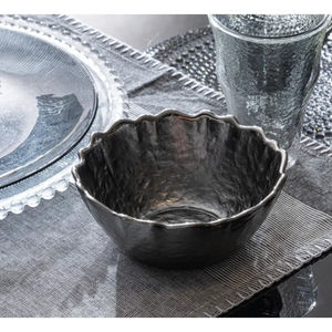 Bol de service classique en fonte d'aluminium pour fruits secs, dattes et bonbons, décoration de table, bol en métal par Royal Home Collection Supplies - Product Image 4