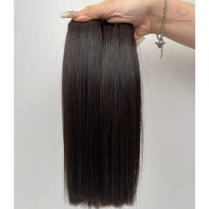 ผลิตภัณฑ์ที่ดีที่สุด 2024 เด็กผมบางกระดูกผมตรงคุณภาพสูงสาวเวียดนามผม 2X6 ลูกไม้ปิด 12 นิ้ว - Product Image 6