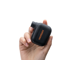 Mini-compresseur d'air portable pour pneus, gonflage rapide, pompe à vélo électrique alimentée par batterie
