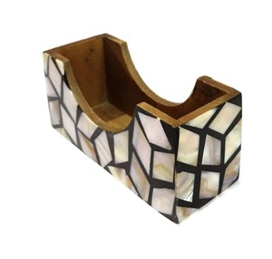 Juego de Posavasos de Nácar de Diseño, con Incrustaciones de Concha Natural, para Tazas de Té y Café, Alfombrillas Decorativas de Primera Calidad para Espacios Modernos - Product Image 3