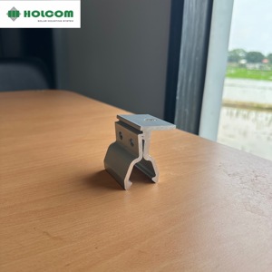 Pince de toit en aluminium anodisé de haute qualité 6005-T6 pour le montage de panneaux solaires HOL.KCL-MN le système de montage solaire pour le sol de l'abri de voiture - Product Image 2