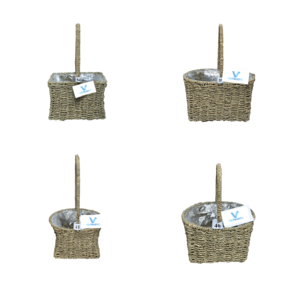 Cestas Hechas a Mano para Almacenamiento de Hierbas Marinas, Jacinto, Cesta de Yute, Organizador de Despensa, Artesanía, Accesorios PARA EL Hogar - Product Image 1