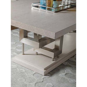 Table à manger rectangulaire à tréteaux, table de salle à manger en <span class=keywords><strong>bois</strong></span> massif pour salle à manger de style farmhouse - Product Image 2