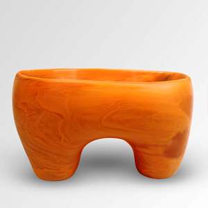 Tazón y Plato de Resina Hechos a Mano con Acabado Pulido de Lujo, Aptos para Lavavajillas, Diseño Europeo Moderno Personalizable para el Hogar y Fiestas - Product Image 3