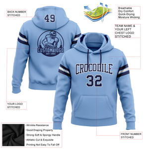 Sudaderas con capucha lisas personalizadas de fabricante de ropa al por mayor sublimación OEM bordado sudaderas con capucha de poliéster lisas en blanco para hombres - Product Image 2