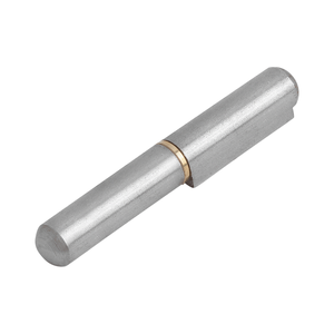 บานพับเชื่อมได้รุ่น K0984 แบบ A ขนาด 20 x 100 มม. บานพับเหล็กเชื่อมติดประตู ขนาดเส้นผ่านศูนย์กลาง 16 มม. ชิ้นส่วนเหล็ก - Product Image 1