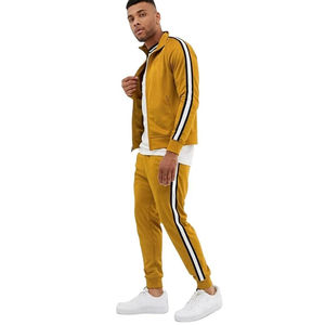 Novedad de 2025, chándales con logotipo personalizado para hombre, ropa de entrenamiento ajustada, conjunto de 2 piezas para correr, ropa deportiva para gimnasio para hombre, chándal para Unisex - Product Image 5