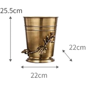 Stainless Steel Silver Shiny Polished Large Size Wine Ice Bucket With Unique Texture <b>Prime</b> Quality Leather Covered From India - Product Image 2