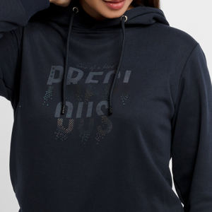 Top vente 2025 personnalisé femmes couleur noire fabrique sweat à capuche nouveau sweat à capuche Premium avec design de logo personnalisé élégant - Product Image 4