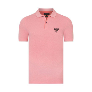 Golf informal para hombre para camiseta de polo Patrón sólido Tela de lona Ropa de moda a un precio - Product Image 1