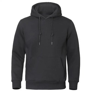 Sudadera con Capucha Estilo Profesional, Gruesa, 100% Algodón, con Bolsillo, Antiarrugas, Transpirable, Servicio OEM, Forro Polar, para Hombre, Invierno - Product Image 4