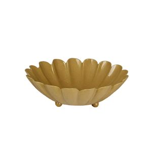 Bol de service en métal Finition dorée Fait à la main Écologique Durable Vaisselle de luxe pour la maison et l'usage commercial - Product Image 6