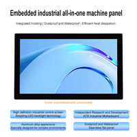 Computadora Industrial Integrada con Pantalla Táctil Resistiva Plana de 15 Pulgadas, Totalmente Impermeable IP69, de Acero Inoxidable, con Windows 11 IOT