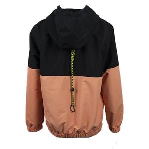 Sweat à capuche coupe-vent à demi fermeture éclair, poche avant de haute qualité, nylon/polyester, printemps personnalisé, imperméable et écologique - Product Image 2