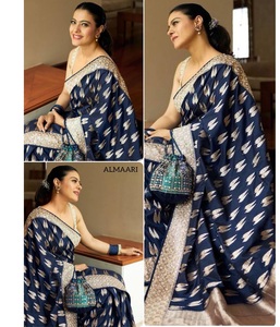 Thiết Kế Mới Nhất Chất Lượng Cao Sari Thêu Ren Biên Giới Làm Việc Sari/Saree Cho Phụ Nữ - Product Image 1