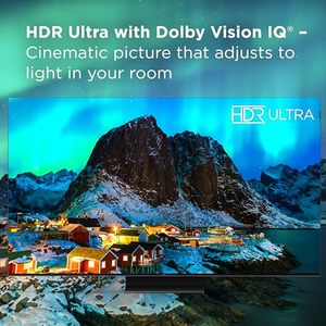 Televisor Inteligente LED QLED HDR Vision Audio 2024, Pantalla Grande 4K con Acelerador de Juegos, Control Remoto por Voz, Funciona con Asistente Inteligente - Product Image 3
