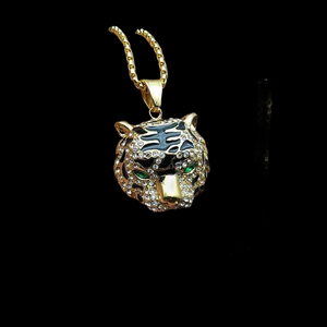Pendentif Hip Hop en Argent Sterling 925 avec Moissanite, Collier Diamanté Style Urbain de Luxe pour Hommes et Femmes - Product Image 1