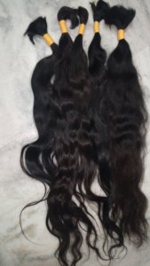 Extensions de cheveux vierges indiennes Remy 100% humaines, cuticules alignées, haute qualité 12A, résistantes à la chute, douces, brillantes, double trame machine - Product Image 5