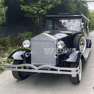 Carro fúnebre de 4 ruedas eléctrico de lujo negro moderno carro fúnebre para transporte de ataúd - Product Image 6
