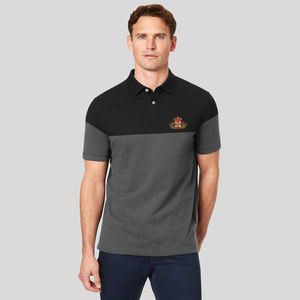 Camiseta de manga corta para hombre de alta calidad, diseño sólido, Jersey hecho a medida, tela, logotipo, bordado, estampado, Golf, venta al por mayor - Product Image 1