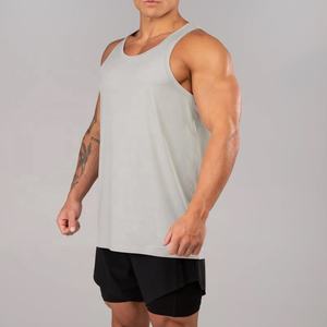 86% polyester 14% élasthanne, sport, sans couture, séchage rapide, débardeur de course à pied pour homme, impression personnalisée, respirant, débardeur de course à pied pour la salle de sport - Product Image 1